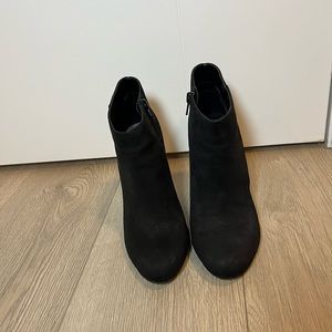 Suede and Gold Call It Spring Booties